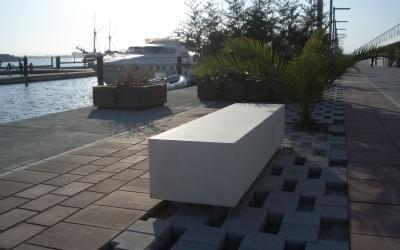 Mobiliario urbano: Hormigón antigraffiti