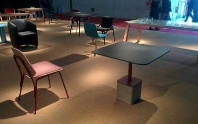 Mobiliario de diseño exposicion de Milan