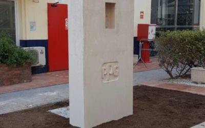 Hito de Hormigón personalizado