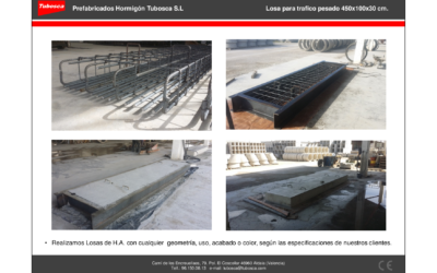 Losa de Hormigón para trafico pesado