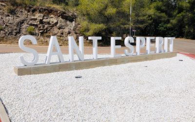 Letras de hormigón, cualquier medida, color o tipografía